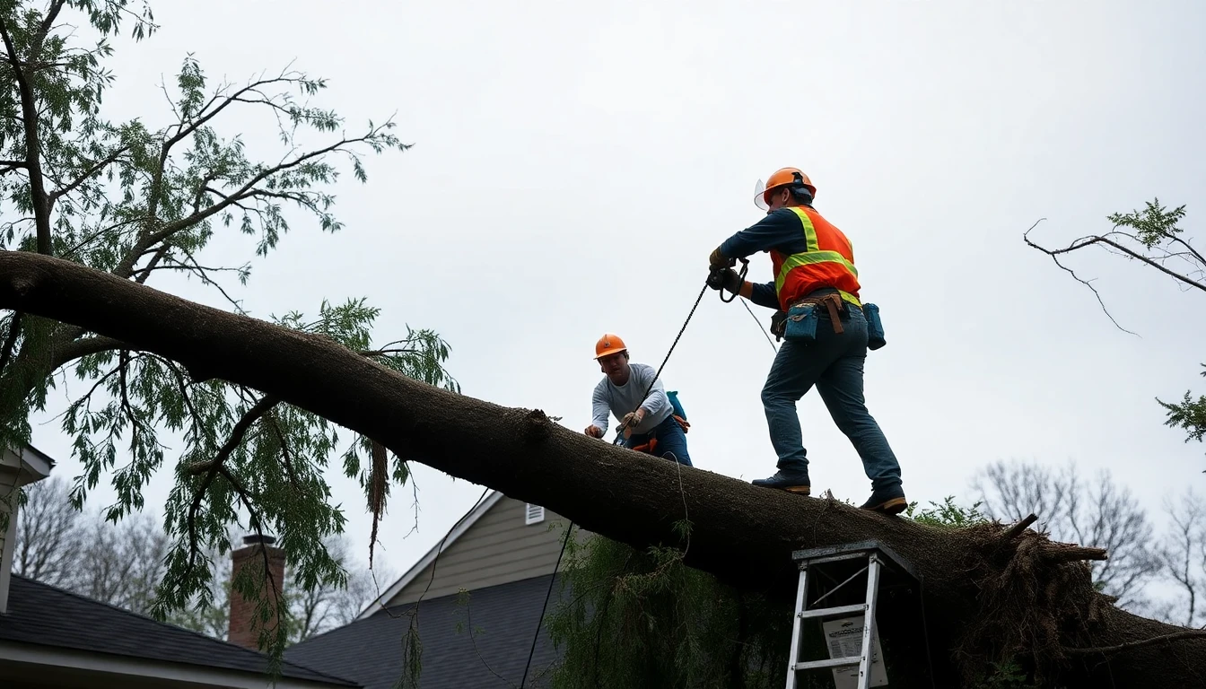 Storm Damage Cleanup in Murfreesboro